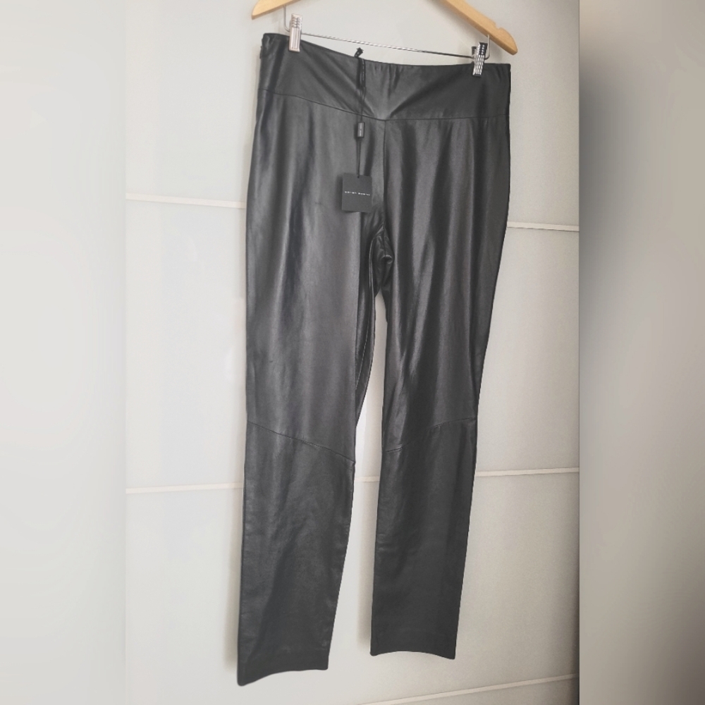 "NWT" Sarah Pacini Leather Pants